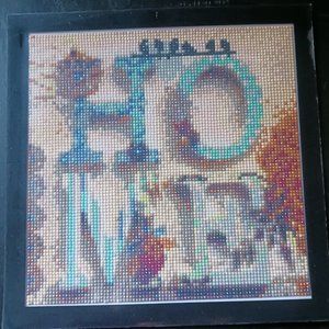 Diamond drilled wall art home